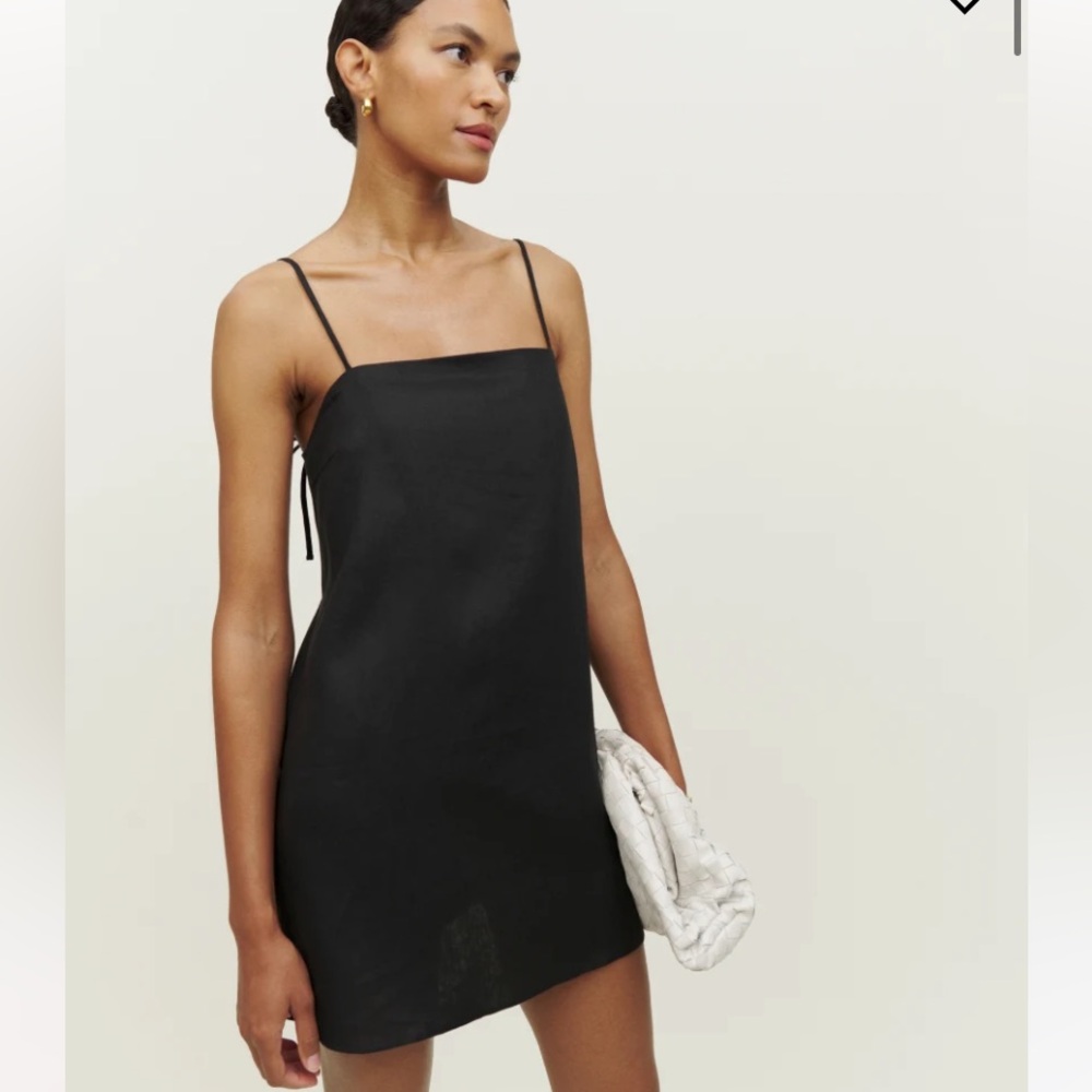 Reformation Aubree Linen Dress